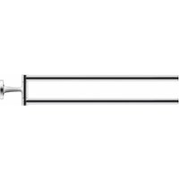 Starck t - Doppel-Handtuchhalter, beweglich, Länge 47 cm, verchromt 0099411000 - Duravit von DURAVIT