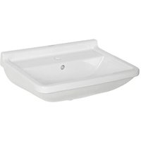 Waschtisch Duravit Starck 3 600 x 190 x 450 mm, Keramik, mit Überlauf 600 mm, weiß - 0300600000 Waschtisch Duravit Starck 3 600 x 190 x 450 mm, Keramik, mit Überlauf 600 mm, weiß - 0300600000 von DURAVIT