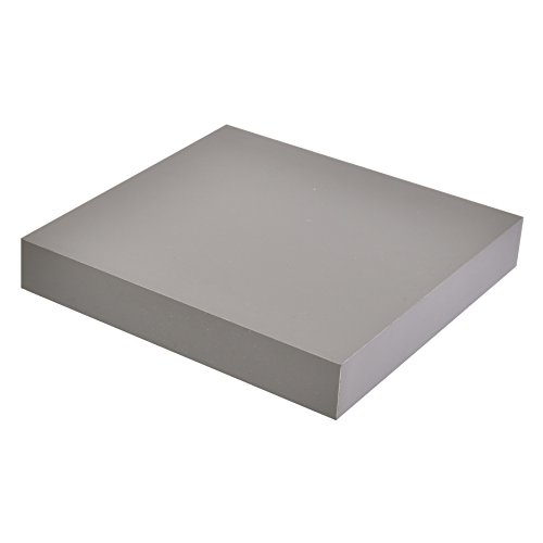 Duraline Wandregal, schwebend, grau, 38 x 23,5 x 23,5 cm von DURAline