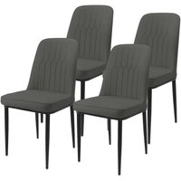 Durrafy Esszimmerstühle Samtstoff Weiches Kissen mit Metallfüßen Küchenstühle mit hoher Rückenlehne Hohe Rückenlehne Küchenstuhl Geeignet für Durrafy Esszimmerstühle Samtstoff Weiches Kissen mit Metallfüßen Küchenstühle mit hoher Rückenlehne Hohe Rückenlehne Küchenstuhl Geeignet für von DURRAFY