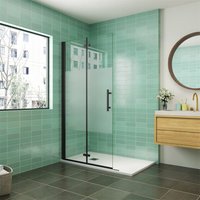 110x195cm 6mm Faltwand mit Milchstreifen Walk in Dusche Glaswand Duschtrennwand Falttür 110x195cm 6mm Faltwand mit Milchstreifen Walk in Dusche Glaswand Duschtrennwand Falttür von DUSCHPARADIES-DE