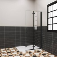 120x185cm 6mm ESG Faltwand Walk in Dusche Glaswand Duschtrennwand Falttür Duschtür 120x185cm 6mm ESG Faltwand Walk in Dusche Glaswand Duschtrennwand Falttür Duschtür von DUSCHPARADIES-DE
