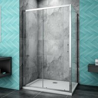 140x80cm 190cm hoch Duschabtrennung Duschwand Dusche Schiebetür Nischentür Duschkabine 140x80cm 190cm hoch Duschabtrennung Duschwand Dusche Schiebetür Nischentür Duschkabine von DUSCHPARADIES-DE