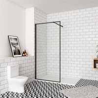 90x200cm 8mm esg Nano Glas schwarz Duschwand Glaswand Walkin Dusche Duschtrennwand 90x200cm 8mm esg Nano Glas schwarz Duschwand Glaswand Walkin Dusche Duschtrennwand von DUSCHPARADIES-DE