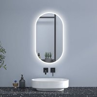 Led Badezimmer Spiegel mit Beleuchtung Badspiegel mit Beschlagfrei 3 Lichtfarbe Dimmbar Speicherfunktion ce IP44 50x90cm Led Badezimmer Spiegel mit Beleuchtung Badspiegel mit Beschlagfrei 3 Lichtfarbe Dimmbar Speicherfunktion ce IP44 50x90cm von DUSCHPARADIES-DE