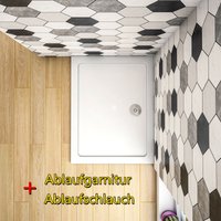 Rechteck Duschtasse 120x70x3cm Duschwanne Dusche Kunststein Acryl Duschbecken inklusive Ablaufgarnitur Rechteck Duschtasse 120x70x3cm Duschwanne Dusche Kunststein Acryl Duschbecken inklusive Ablaufgarnitur von DUSCHPARADIES-DE