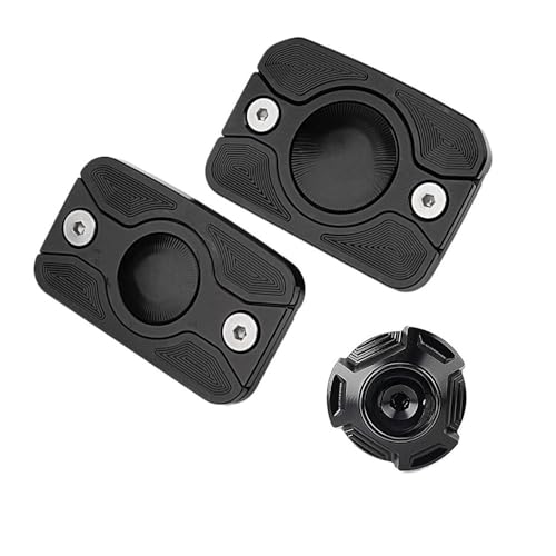 DUSHUO Bremsflüssigkeitsdeckel Für Monster 821 796 795 696 695 Motorrad Zubehör Vorne Kupplung Bremsflüssigkeit Reservoir Kappe Öl Füllstoff Abckung(Color- 3) von DUSHUO