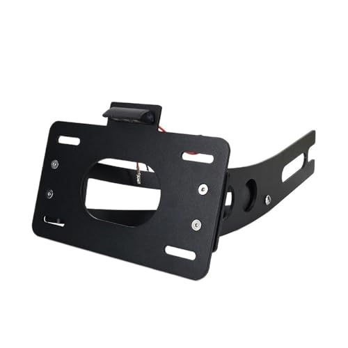 DUSHUO Nummernschildhalterung Für Shadow VT 600 C 1988-2000 Motorrad Seitliche Montage Kennzeichenhalter Seitlicher Kennzeichenhalter von DUSHUO