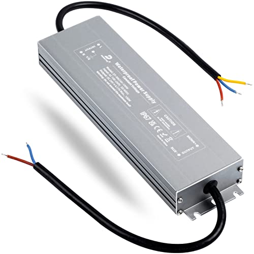 DUSKTEC LED Trafo 24V 100W LED Transformator IP67, Wasserdicht Netzteil Treiber AC 230V auf DC 24 Volt 4.16A, Konstantspannung Niedervolttrafo für Innen oder Außen LED-Streifen Strip Gartenbeleuchtung von DUSKTEC