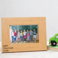 Bester Lehrer-Fotorahmen - Lehrer-Geschenk-Jahresende Gravierter Bilderrahmen Danke Geschenke Für Lehr-Assistent von DUSTandTHINGS