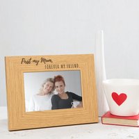 Mutter Tochter Rahmen, Zuerst Meine - Für Immer Mein Freund Fotorahmen, Geschenk Mütter, Einzigartiges Muttertagsgeschenk, Gravierter Holzrahmen von DUSTandTHINGS