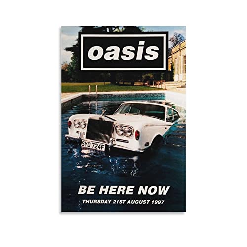 DUSUL Oasis Poster – Leinwand-Poster, Album-Covers, Poster für Zimmer, ästhetische Wandkunst, 20 x 30 cm von DUSUL