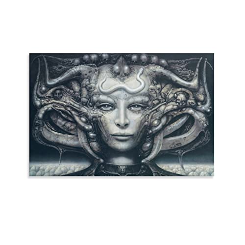 H. R. Giger – Li I [1974] Cover-Poster, HD-Leinwanddrucke, Wandkunst, Raumästhetik, Dekordruck, Bild, Gemälde, 30 x 45 cm von DUSUL