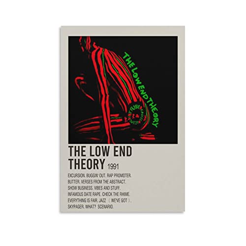 The Low End Theory by Tribe Called Quest Leinwand-Poster, dekoratives Gemälde, Leinwand, Wandkunst, 30 x 45 cm von DUSUL