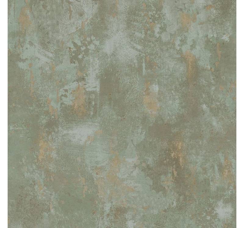 DUTCH WALLCOVERINGS Fototapete Tapete Beton-Optik Grün TP1010, (1 St) von DUTCH WALLCOVERINGS