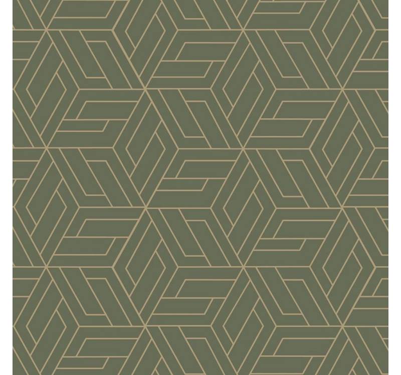 DUTCH WALLCOVERINGS Fototapete Tapete Cobra Grün von DUTCH WALLCOVERINGS