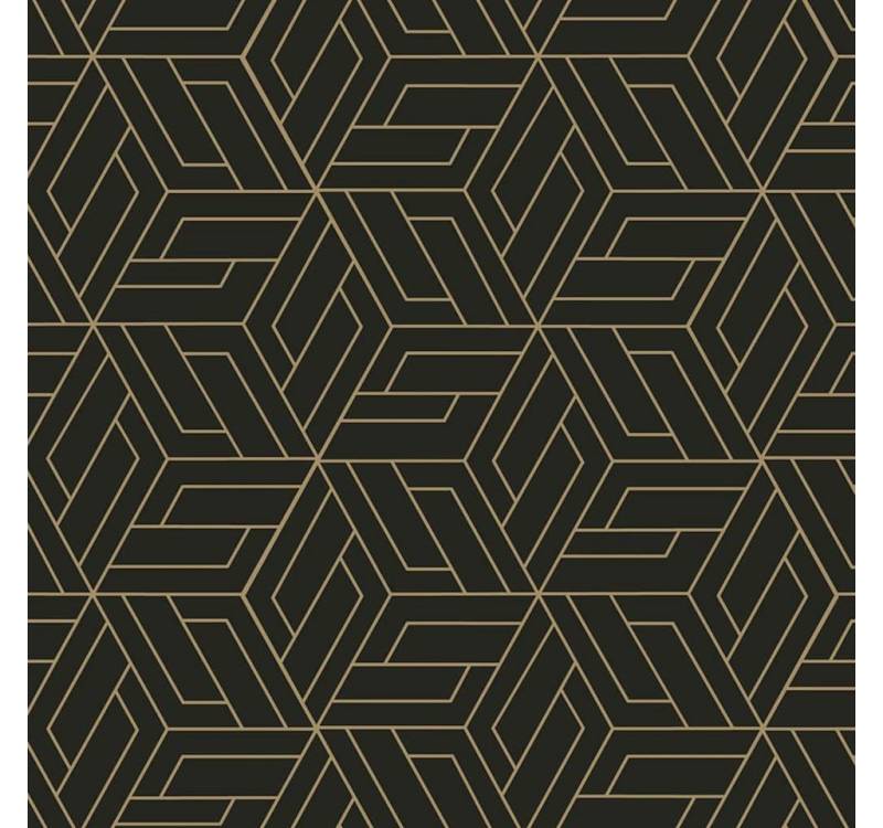 DUTCH WALLCOVERINGS Fototapete Tapete Cobra Schwarz von DUTCH WALLCOVERINGS