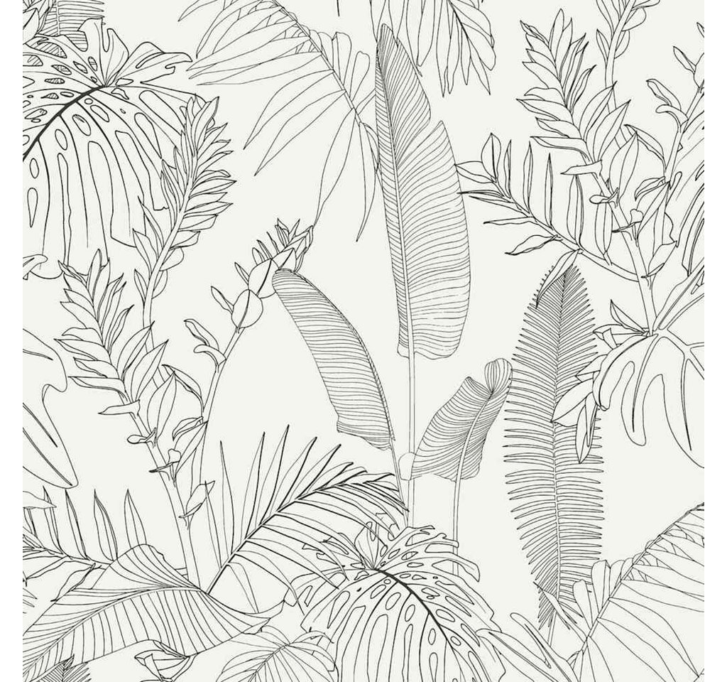 DUTCH WALLCOVERINGS Fototapete Tapete Galapalos Weiß von DUTCH WALLCOVERINGS