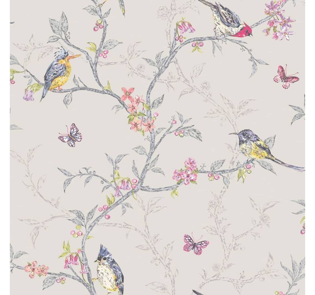 DUTCH WALLCOVERINGS Fototapete Tapete Phoebe Lila, (1 St) von DUTCH WALLCOVERINGS