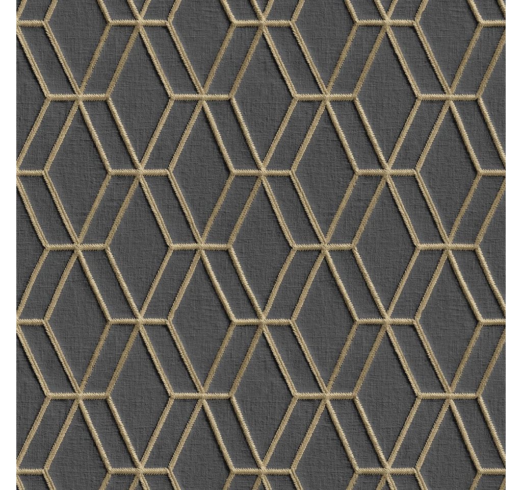 DUTCH WALLCOVERINGS Fototapete Tapete Sechseckmuster Schwarz und Golden, (1 St) DUTCH WALLCOVERINGS Fototapete Tapete Sechseckmuster Schwarz und Golden, (1 St) von DUTCH WALLCOVERINGS