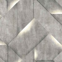 Dutch Wallcoverings - Tapete Onyx Dunkelgrau von DUTCH WALLCOVERINGS