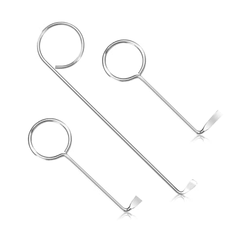 3 Stück Dietrich Set Profi Buntbartschlüssel Universal Lockpicking Set für Zimmertür Türöffnungswerkzeug Lock Picking Tool Set Dietrich Schlüssel für Schrank von DUTIFUL