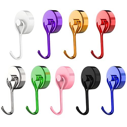 DUTIFUL Magnet Haken 15kg Magnethaken Extra Stark 360 Grad Drehbar Neodym Magnete mit Haken Super Starker Magnetischer Haken für Küche Schlafzimmer Büro Schließfächer Kühlschrankmagnet DUTIFUL Magnet Haken 15kg Magnethaken Extra Stark 360 Grad Drehbar Neodym Magnete mit Haken Super Starker Magnetischer Haken für Küche Schlafzimmer Büro Schließfächer Kühlschrankmagnet von DUTIFUL