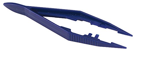 DUTSCHER 037876 Forceps, 111 mm à Usage Unique, Bleu Foncé (Pack de 6) von DUTSCHER