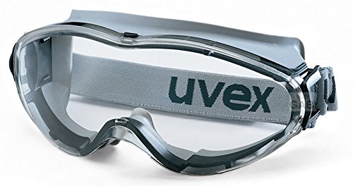 DUTSCHER 267008 Lunette masque Uvex ultrasonic, oculaire PC incolore, UV2-1,2, coloris gris noir von DUTSCHER