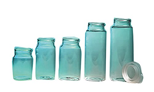 DUTSCHER 440231 Borosilikatglasflasche mit Schnapphals, 15 ml, 162 Stück von DUTSCHER