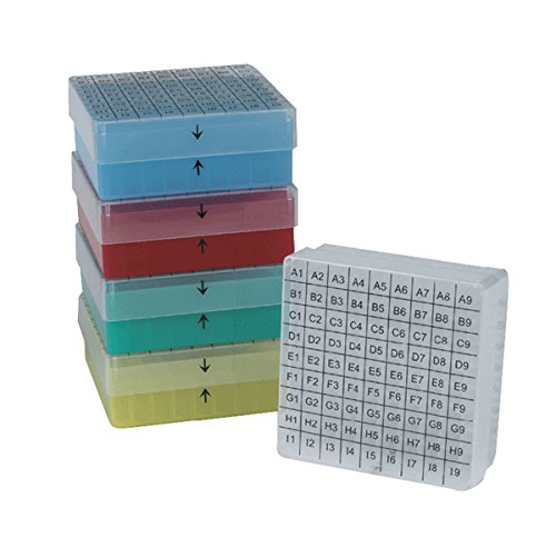 DUTSCHER 49754 0 Boîte de Congélation en polypropylène pour 81 cryotubes 5 mL, coloris vert DUTSCHER 49754 0 Boîte de Congélation en polypropylène pour 81 cryotubes 5 mL, coloris vert von DUTSCHER