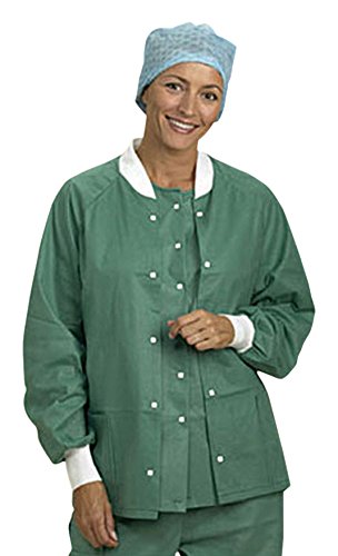 DUTSCHER 711709 Polypropylen-Jacke für Damen und Herren, Grün, Größe L von DUTSCHER