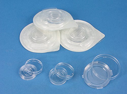 DUTSCHER WFD3510-100 Boîte de Petri, Fluorodish, Diam. int. 10 mm, angle d'accès 17 degrés (Pack de 100) von DUTSCHER