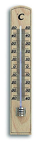 Thermometer classic aus Holz von DUTSCHER