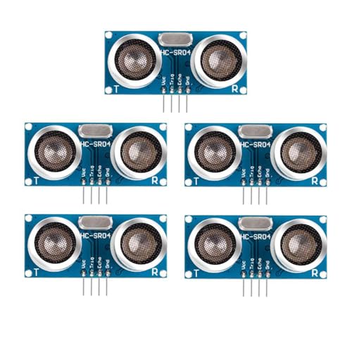 DUTTY HC-SR04 Ultraschallmodul Distanzsensor 5pcs von DUTTY