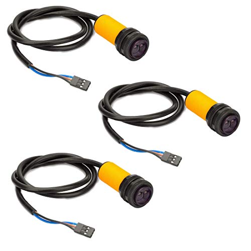 E18-D80NK Infrarot-Lichtschrankschalter, Hindernisvermeidungssensor-Modul, 3 Stück von DUTTY