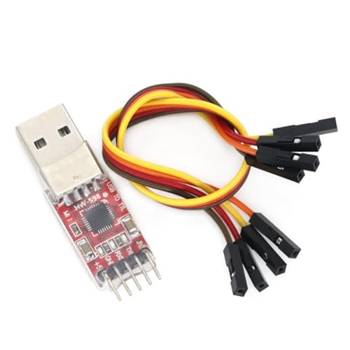 Sunrephant USB-zu-Seriell-Modul CP2102, USB zu TTL STC, Download-kompatibel, mit Dupont-Kabel von DUTTY