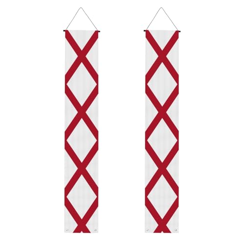 Alabama State Flag Print 2025 Graduation Veranda Banner Congrats Grade Dekorationen Partyzubehör Veranda Schild von DUWAA