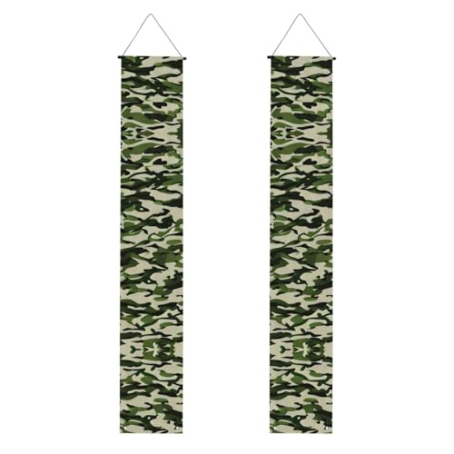Veranda-Schild mit Camouflage-Aufdruck 2025, Aufschrift "Congrats Grade", Partyzubehör, Veranda-Schild von DUWAA
