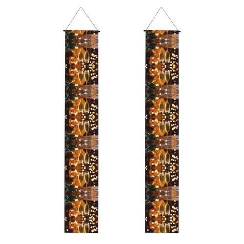 Weinbecher-Druck 2025 Graduation Veranda Banner Congrats Grade Dekorationen Partyzubehör Veranda Schild von DUWAA