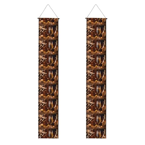 Weinbecher-Druck 2025 Graduation Veranda Banner Congrats Grade Dekorationen Partyzubehör Veranda Schild von DUWAA