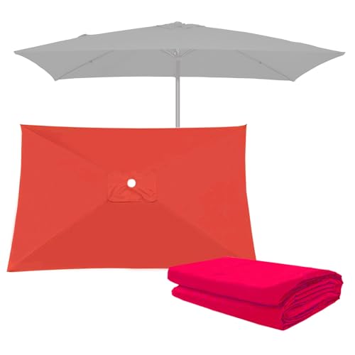 200x200cm /300x300cm Quadratisch Sonnenschirm Ersatzbezug Ampelschirm-Abdeckung 4/8 Streben UV 50+, 300x200cm Rechteckig Sonnenschirmbezug Ersatz 6 Streben, Terrasse Balkon Sonnenschutz(Red,300X200cm) 200x200cm /300x300cm Quadratisch Sonnenschirm Ersatzbezug Ampelschirm-Abdeckung 4/8 Streben UV 50+, 300x200cm Rechteckig Sonnenschirmbezug Ersatz 6 Streben, Terrasse Balkon Sonnenschutz(Red,300X200cm) von DUYULIANG