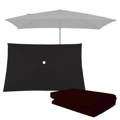 200x200cm /300x300cm Quadratisch Sonnenschirm Ersatzbezug Ampelschirm-Abdeckung 4/8 Streben UV 50+, 300x200cm Rechteckig Sonnenschirmbezug Ersatz 6 Streben, Terrasse Balkon Sonnenschutz(Black,300X200c 200x200cm /300x300cm Quadratisch Sonnenschirm Ersatzbezug Ampelschirm-Abdeckung 4/8 Streben UV 50+, 300x200cm Rechteckig Sonnenschirmbezug Ersatz 6 Streben, Terrasse Balkon Sonnenschutz(Black,300X200c von DUYULIANG