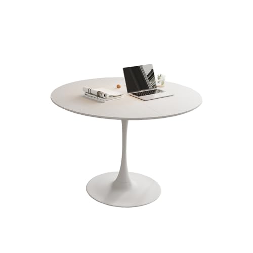 DUlVBPE 47.24" Modern Round Dining Table,Four Patchwork Tabletops with White Color Solid Wood Grain Top,Metal Base Dining, End Table Leisure Coffee DUlVBPE 47.24" Modern Round Dining Table,Four Patchwork Tabletops with White Color Solid Wood Grain Top,Metal Base Dining, End Table Leisure Coffee von DUlVBPE