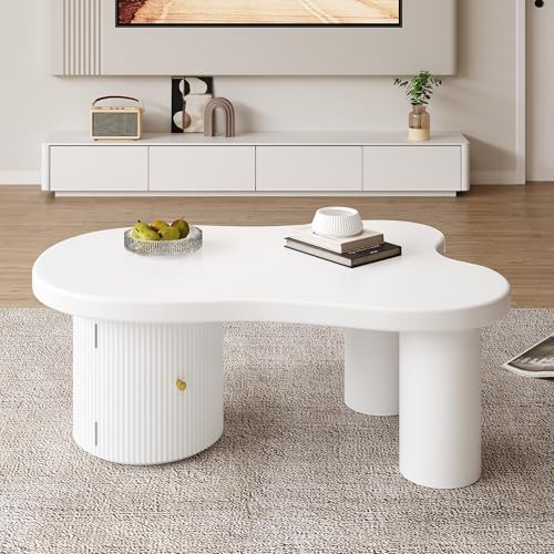 DUlVBPE Asymmetrischer Couchtisch, Coffee Table, stilvoll und robust, geeignet für Wohnzimmer und Büros, mit Stauraum. DUlVBPE Asymmetrischer Couchtisch, Coffee Table, stilvoll und robust, geeignet für Wohnzimmer und Büros, mit Stauraum. von DUlVBPE