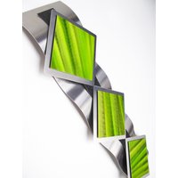 Metall Kunst Wandskulptur "Mystic Reflections" Von Jane M Jones Moderne Gemälde & Dekor." von DV8Studio
