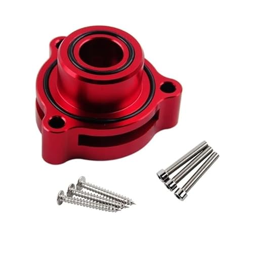 Auto-Turbinen-Abblaseventil-Adapter BOV-Ersatzteile Ersatz-Turbo for Ford EcoBoost Mustang 2.3L 2015-2019 und höher Ranger Explorer(Red) von DVERFSWEV-GH
