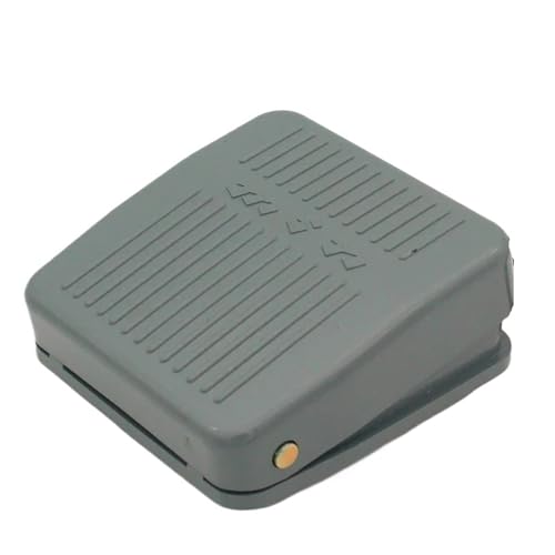 0-400V Fußschalter Fuß Momentary Control Schalter Elektrische Power Pedal SPDT Grau von DVFMR