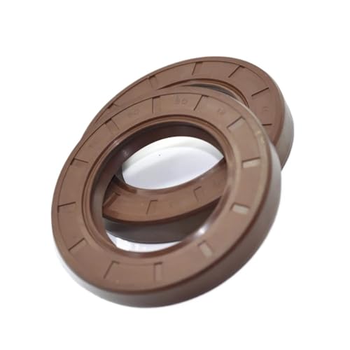 1/2 STÜCKE 20 MM Öl Braun Fluor Fluorkautschuk Hydrauli Federring Dichtung 20x38x10 20x38x7(20x40x5 2PCS) von DVFMR