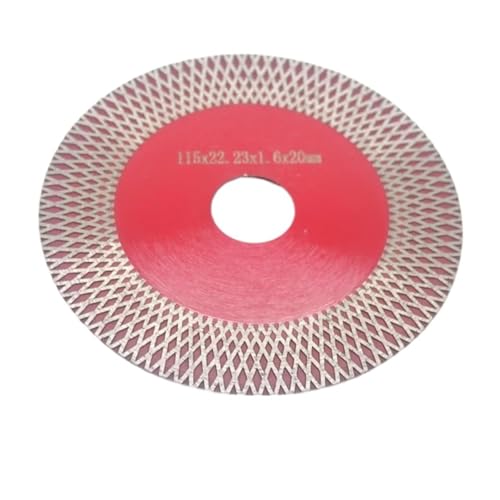 1 PC 4,5 zoll 115mm Diamant Metall Trennscheibe Keramik Fliesen Porzellan Marmor Kreisförmige Stein Sägeblatt for Winkel Grinder(115mm) von DVFMR
